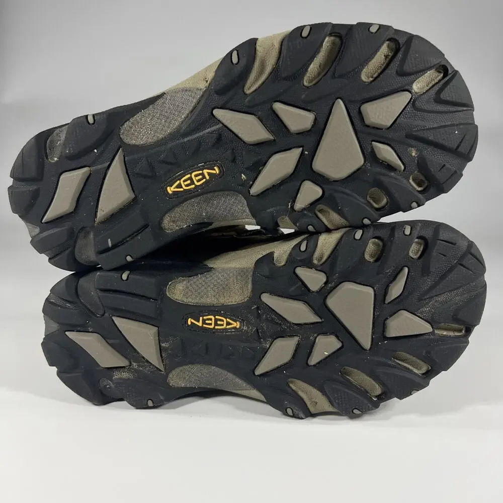 KEEN Targhee II Mid Waterproof Mens US Sz 8 Leather Textile Hiking Boots 1008418 - Picture 12 of 13